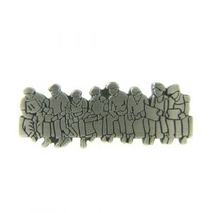 Reliëf Pin Zonder Kleur